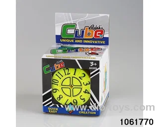 Rubik's cube in color box