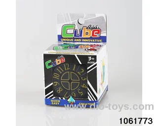 Rubik's cube in color box