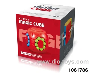 Rubik's cube in color box
