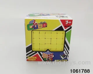 Rubik's cube in window box