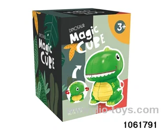 Rubik's cube in color box