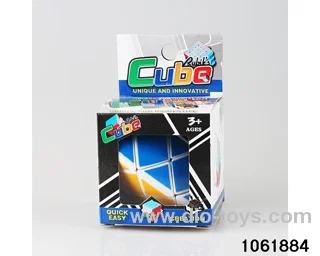 Rubik's cube in window box