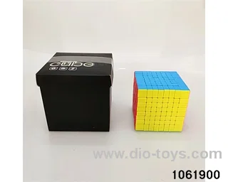 Rubik's cube in color box