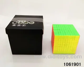 Rubik's cube in color box