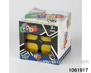 Rubik's cube in window box