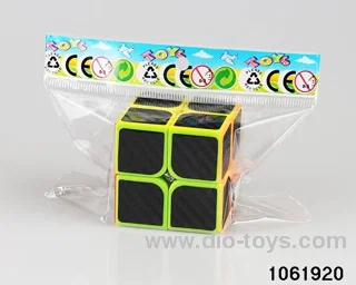 Rubik's cube in opp bag