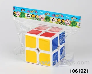Rubik's cube in opp bag