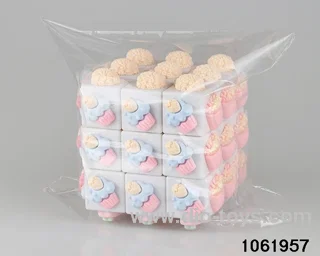 Rubik's cube in opp bag