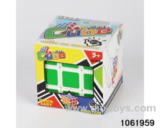 Rubik's cube in window box
