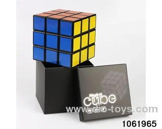 Rubik's cube in color box