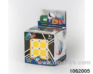Rubik's cube in window box