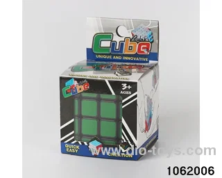 Rubik's cube in window box