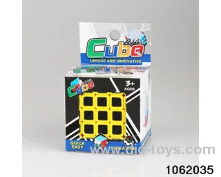 Rubik's cube in color box