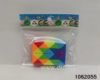 Rubik's cube in opp bag