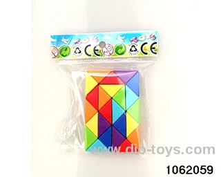 Rubik's cube in opp bag