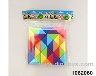 Rubik's cube in opp bag