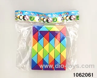 Rubik's cube in opp bag
