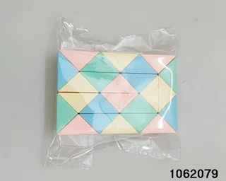 Rubik's cube in opp bag