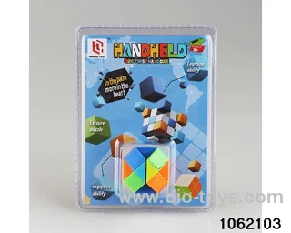 Rubik's cube in clam shell