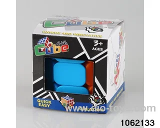 Rubik's cube in window box