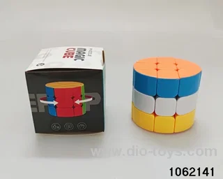Rubik's cube in color box