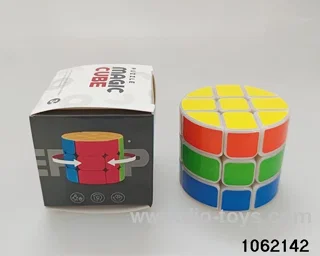 Rubik's cube in color box