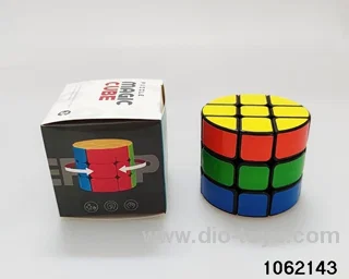 Rubik's cube in color box