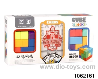 Rubik's cube in color box