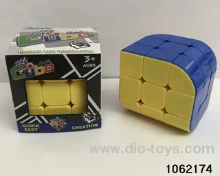 Rubik's cube in color box