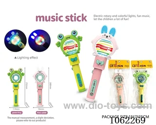 music stick with light