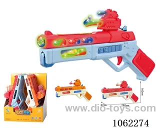 B/O gun toys W L/M