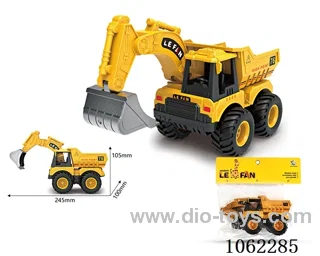 Frictional engineering vehicle