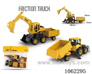 Frictional engineering vehicle