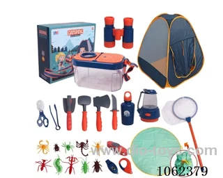 Outdoor camping tent set