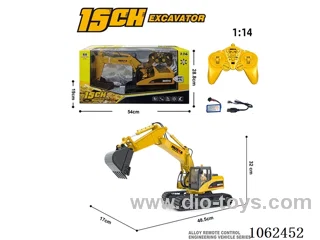 1:14 15ch rc alloy car