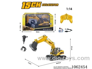 1:14 15ch rc alloy car