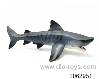 PVC hollow big tiger shark