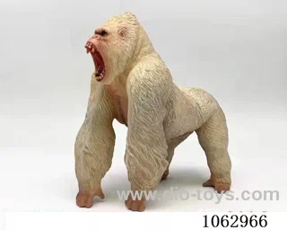 PVC hollow white gorilla