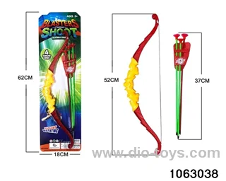 Bow and Arrow Toys in blister