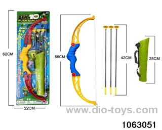 Bow and Arrow Toys in Blister card