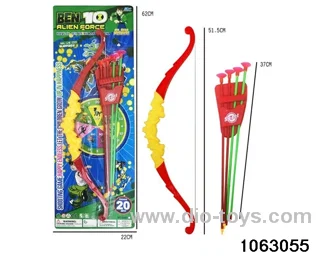 Bow and Arrow Toys in Blister card