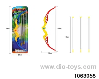 Bow and Arrow Toys in Blister card