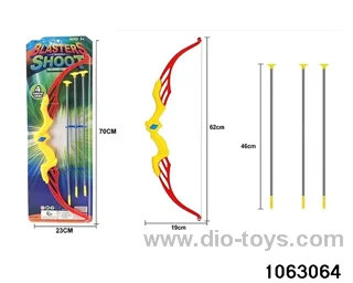 Bow and Arrow Toys in Tied On Card