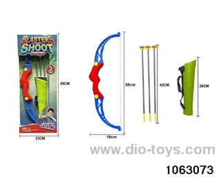 Bow and Arrow Toys in display box