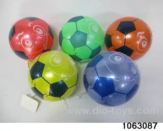9 inch Colour Print Ball in Net bag