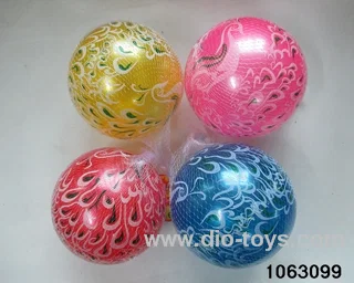 9 inch double printed ball in Net bag