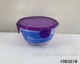food container in Plastic film