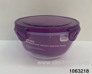 food container in Plastic film