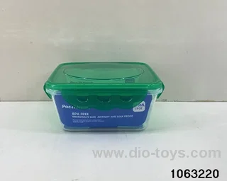food container in Plastic film