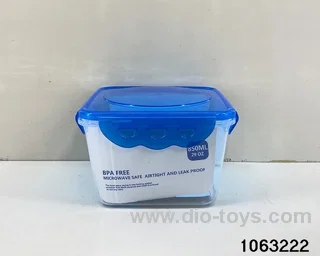 food container in Plastic film